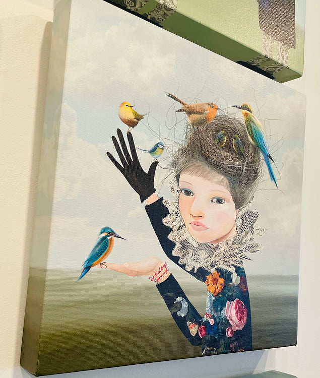 Canvas Wish I Was A Bird
