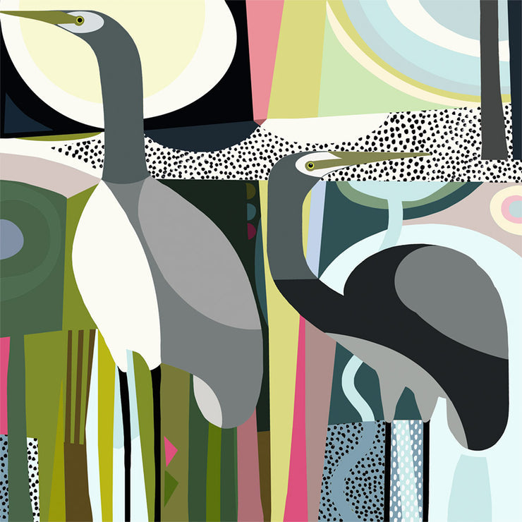 Solitary Herons II