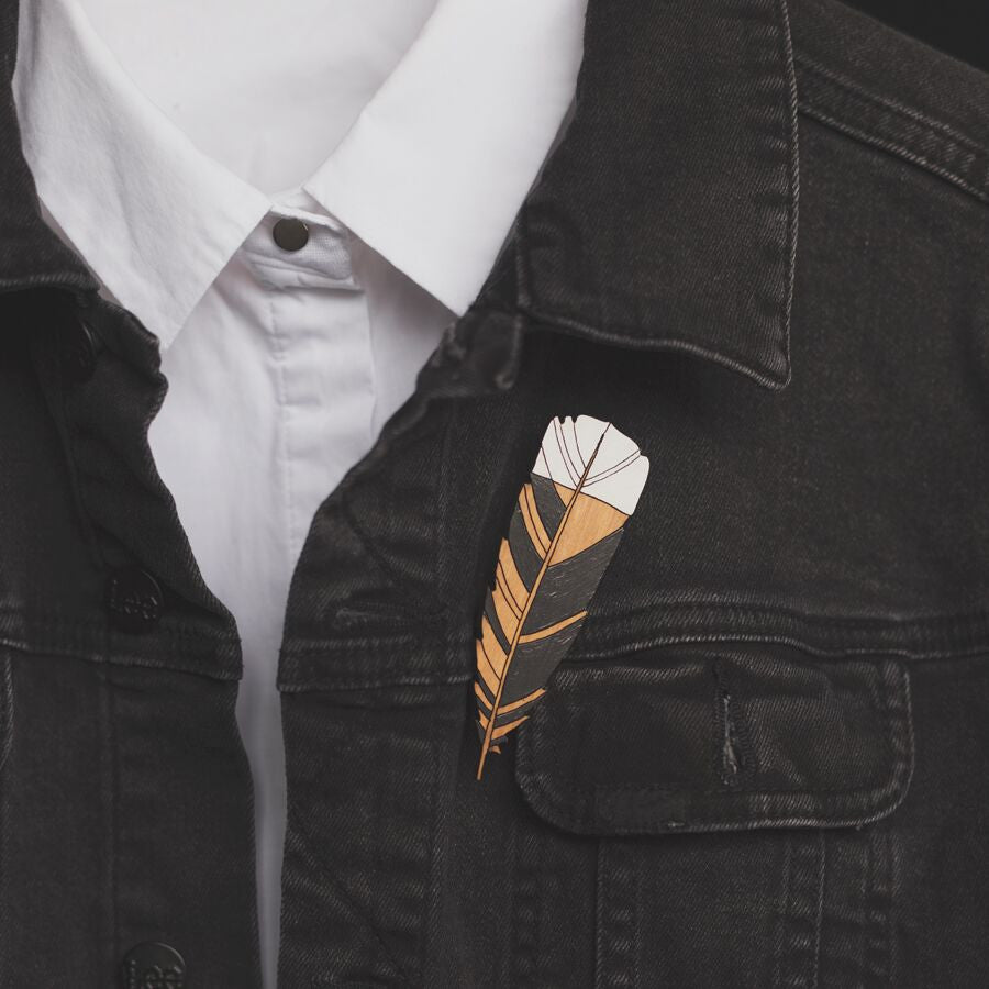 Huia Brooch