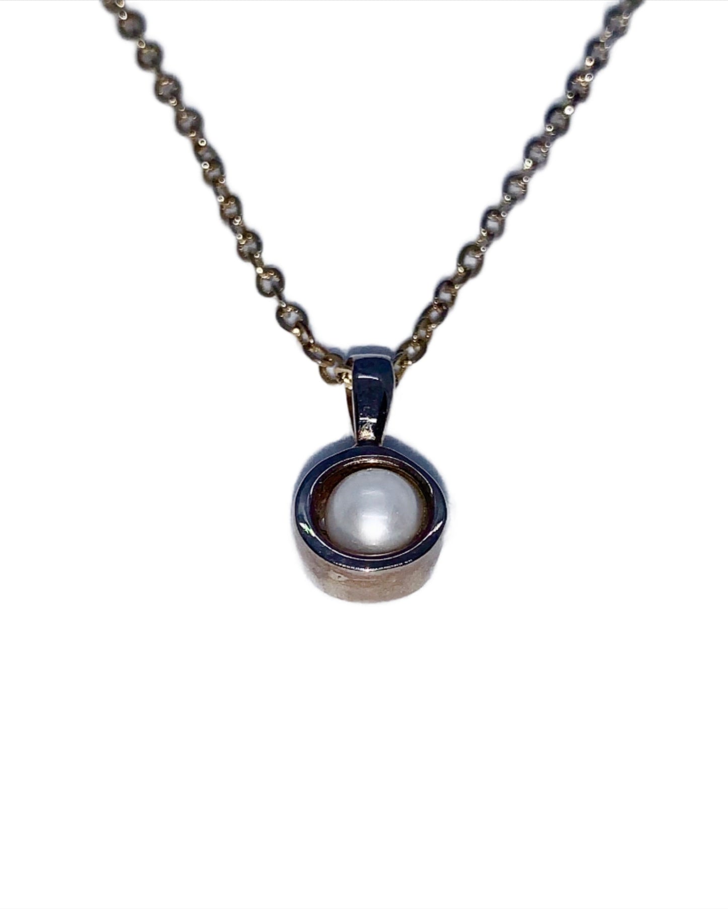 Sterling Silver Pearl Necklace
