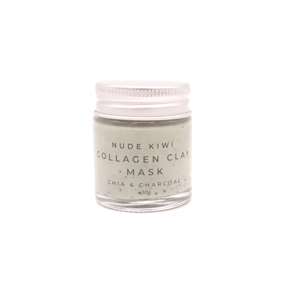 Collagen clay mask