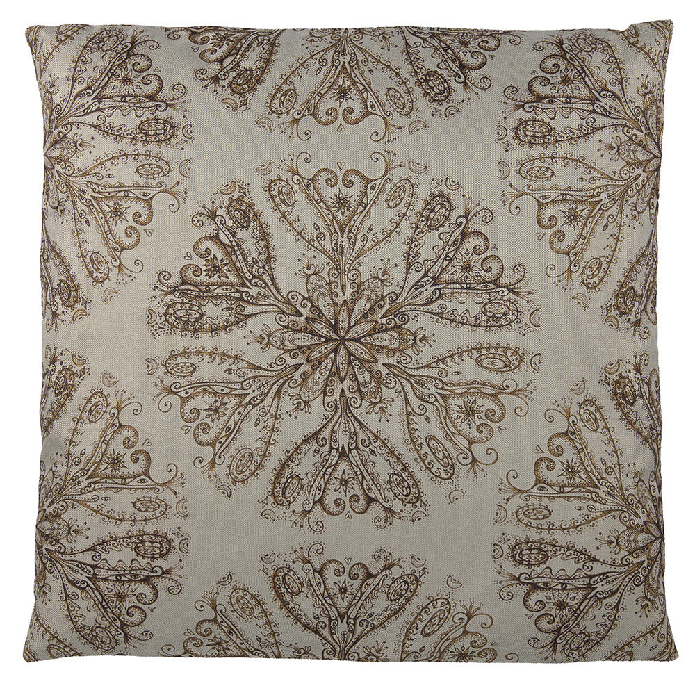 Flower of Life Peter Hemp Cushion