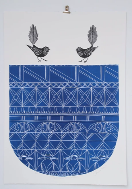 Pacific Blue With Fantails