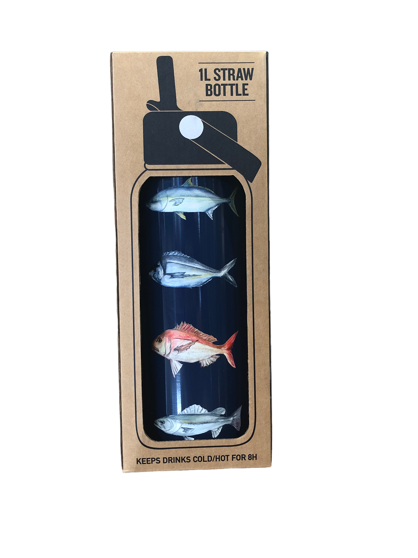 Moana Road Fishing club drink bottles