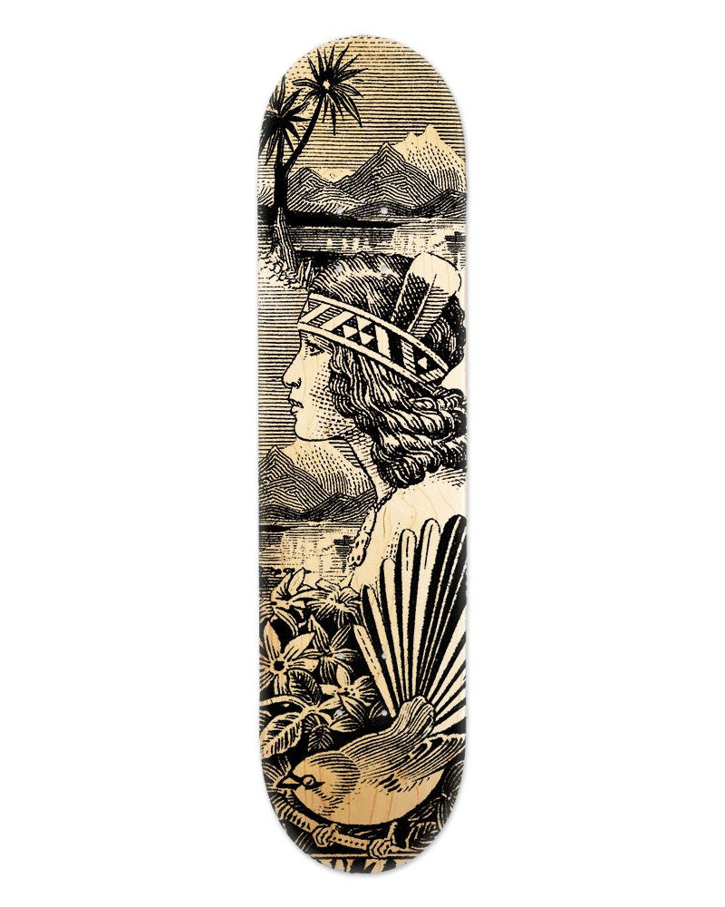 Wahine Stamp Skateboard Deck