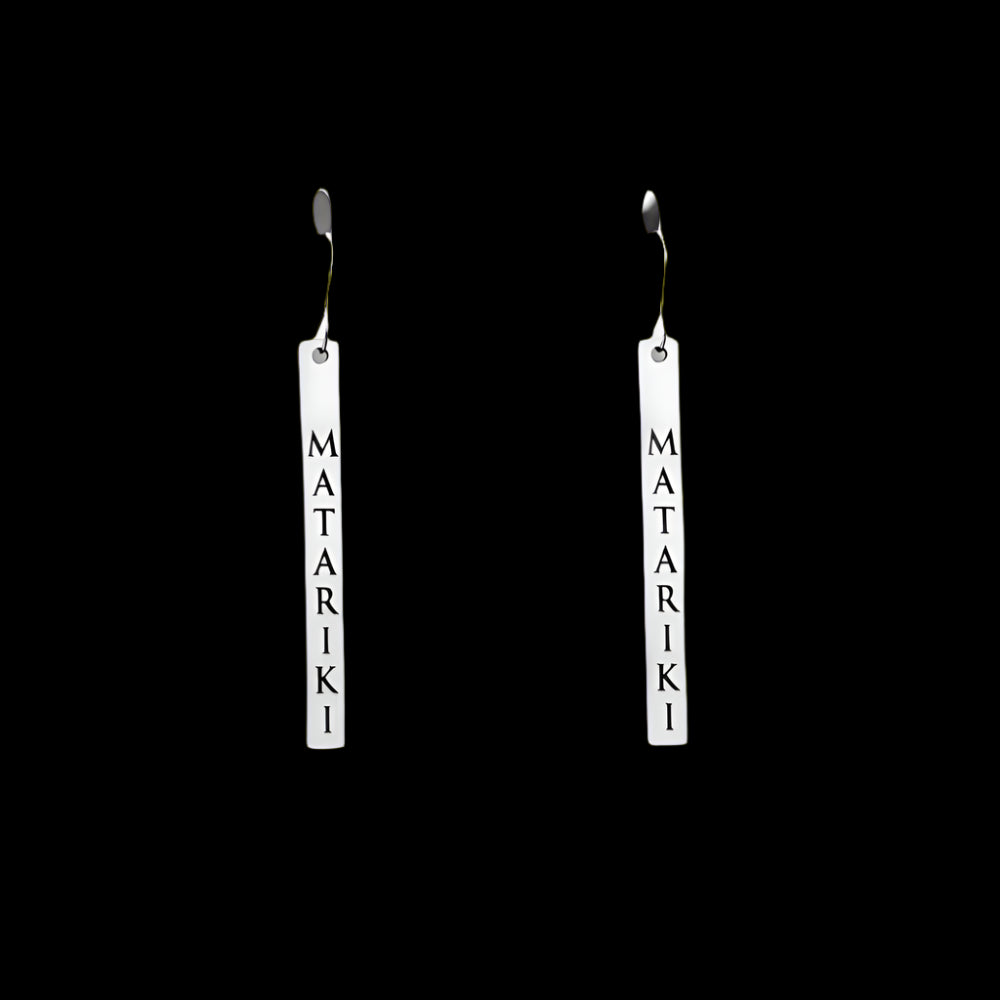 Matariki Rectangular Earrings