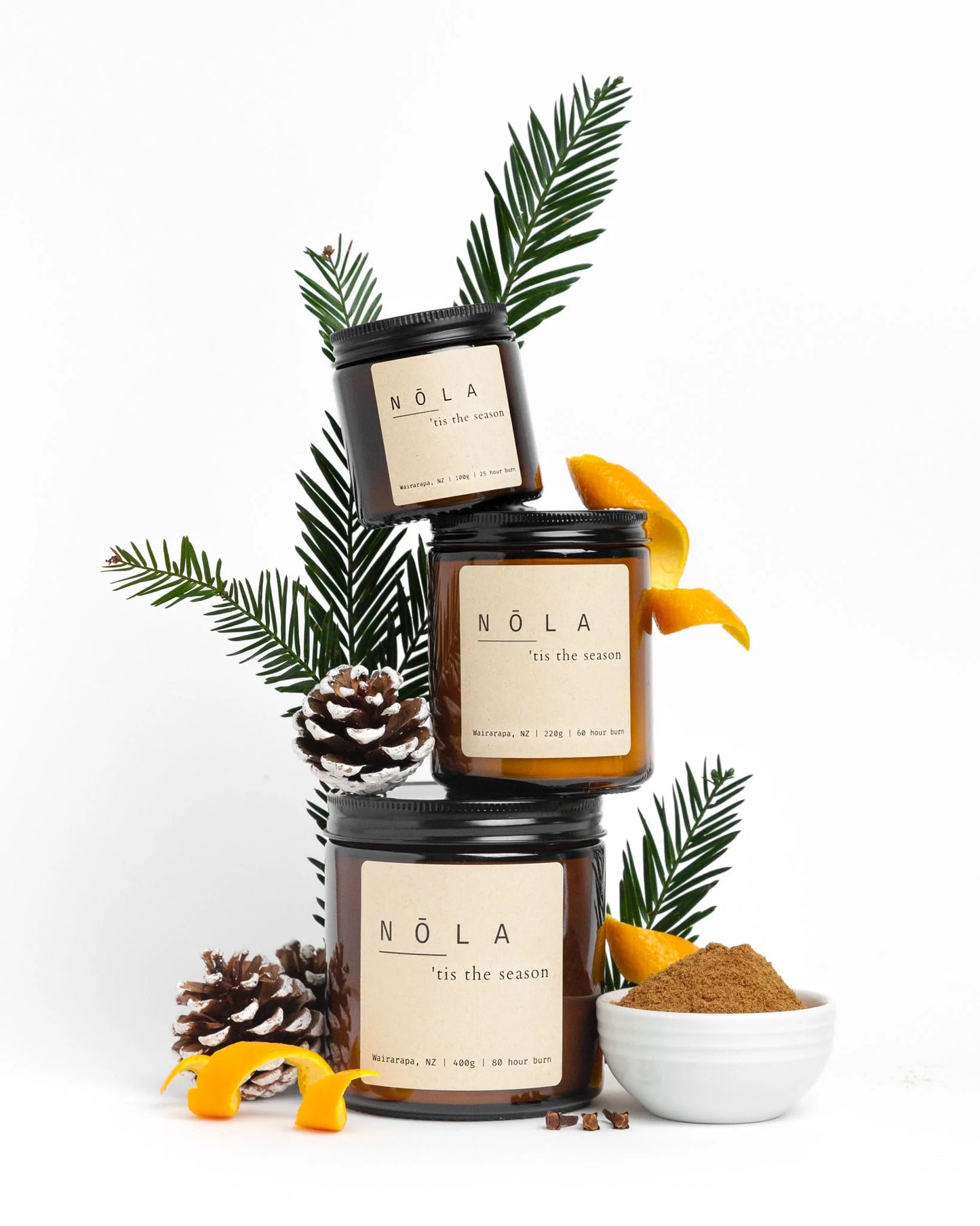 NOLA Christmas Candles 220g