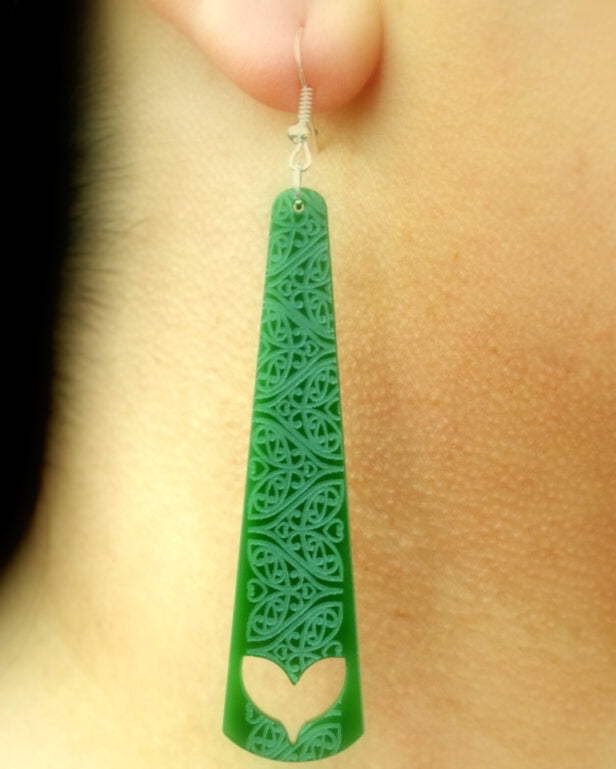 Whale Tail Earrings