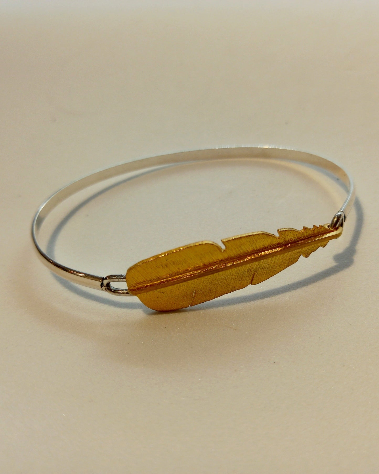 Huia Bracelet with Gold Plate