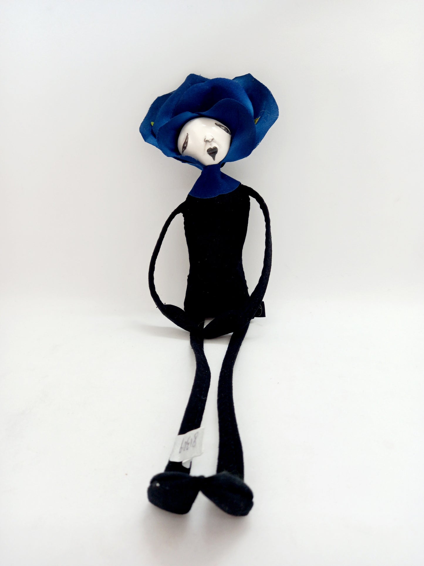 Blue Flower Doll