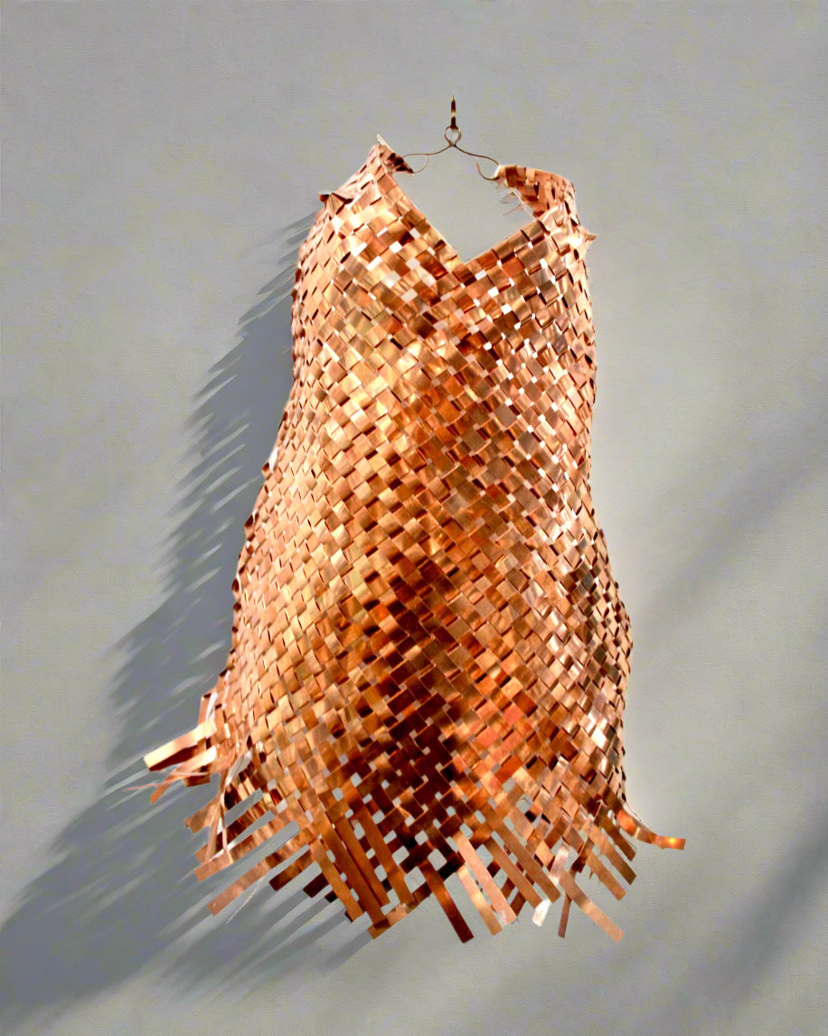 Woven Copper Bodice