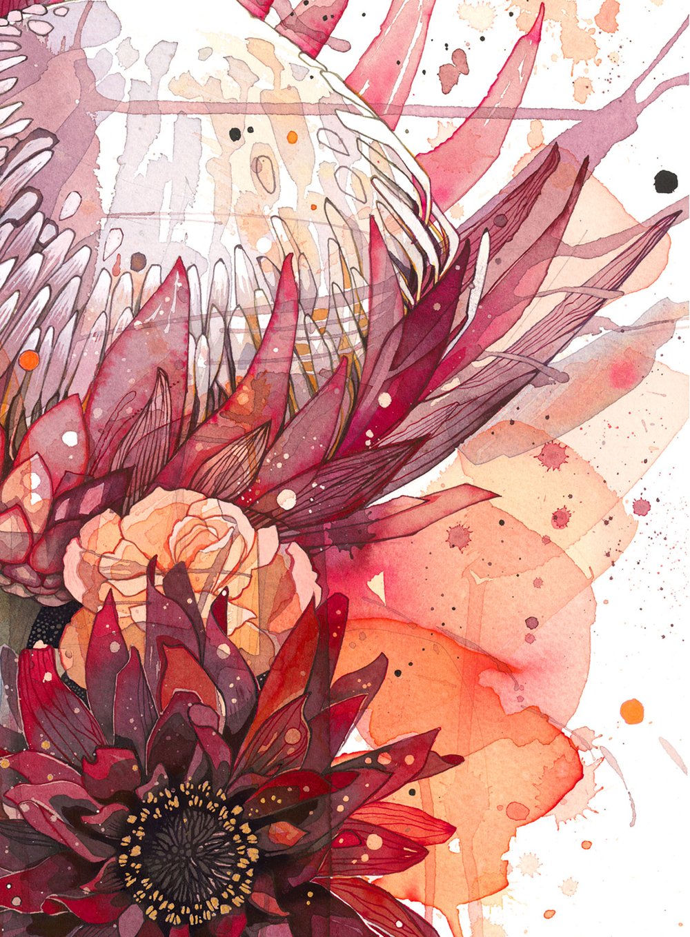 The Big Bouquet feat. Protea and Kākāriki