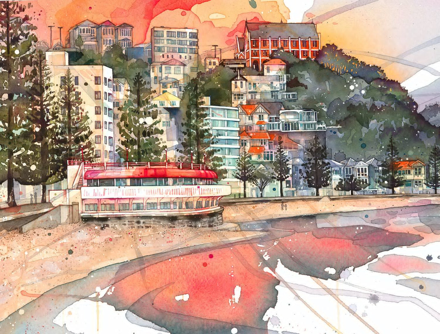 Oriental Bay Sunset