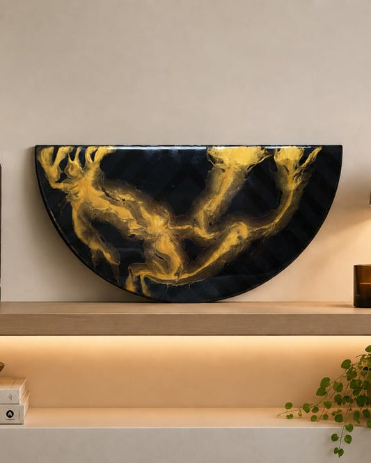 Vessels 1 - Black & Gold