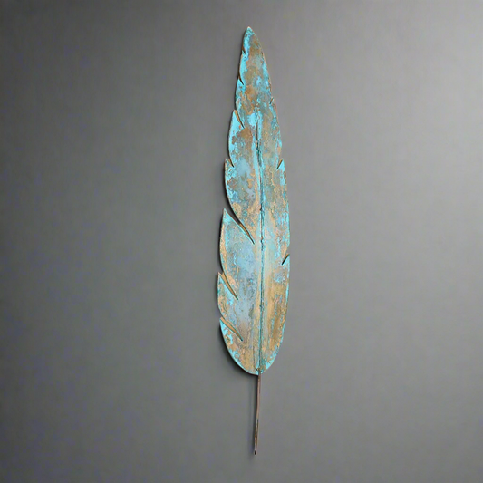 Copper Feather - Large #1