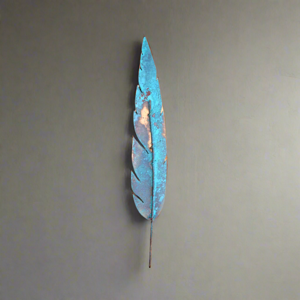 Copper Feather - Small