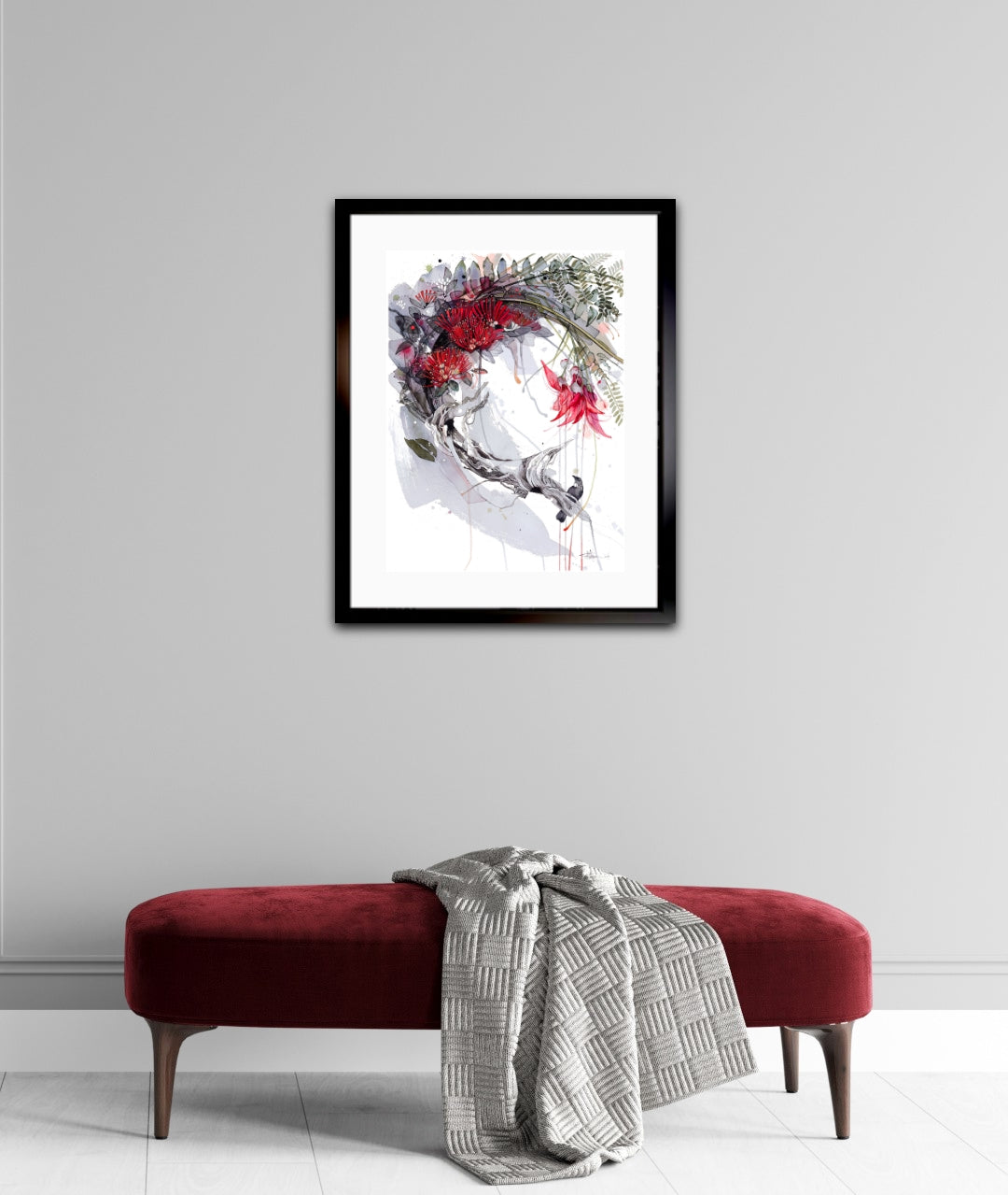 Pōhutukawa Loop - Original Painting
