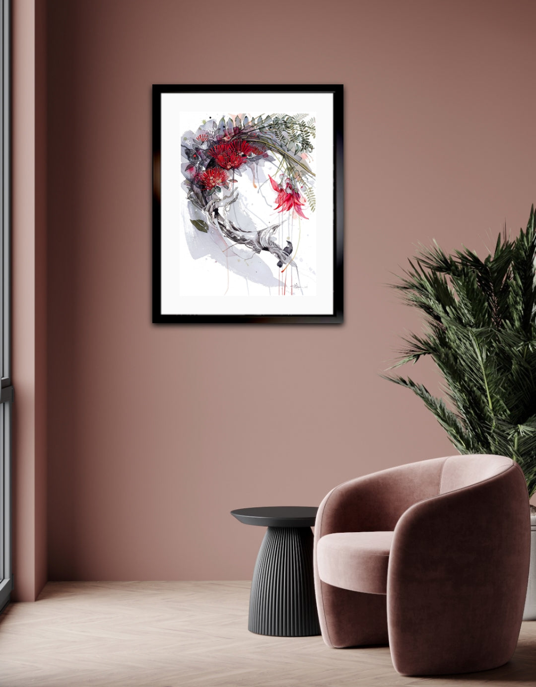 Pōhutukawa Loop - Original Painting