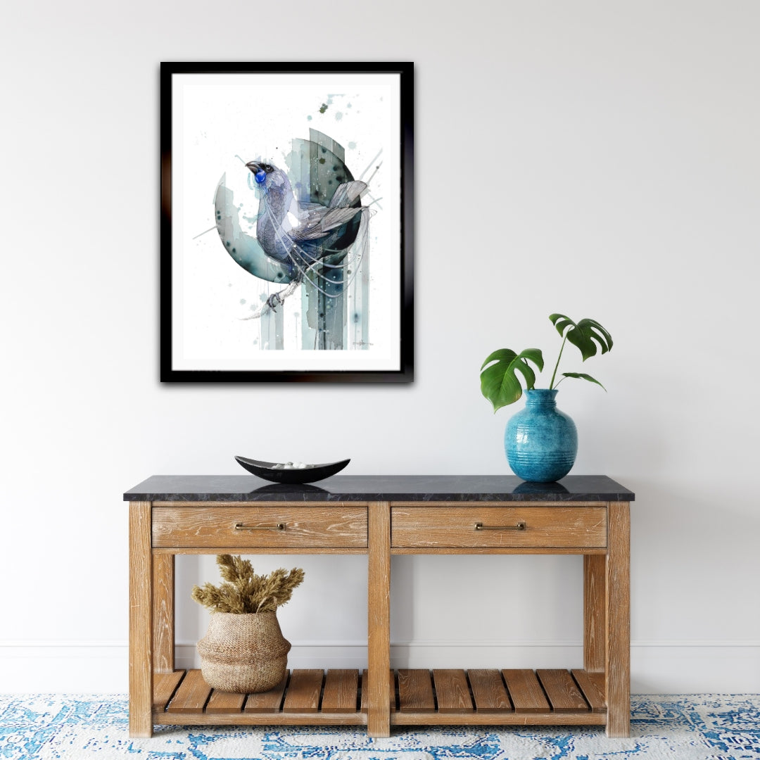 Echo Kōkako - Original Painting