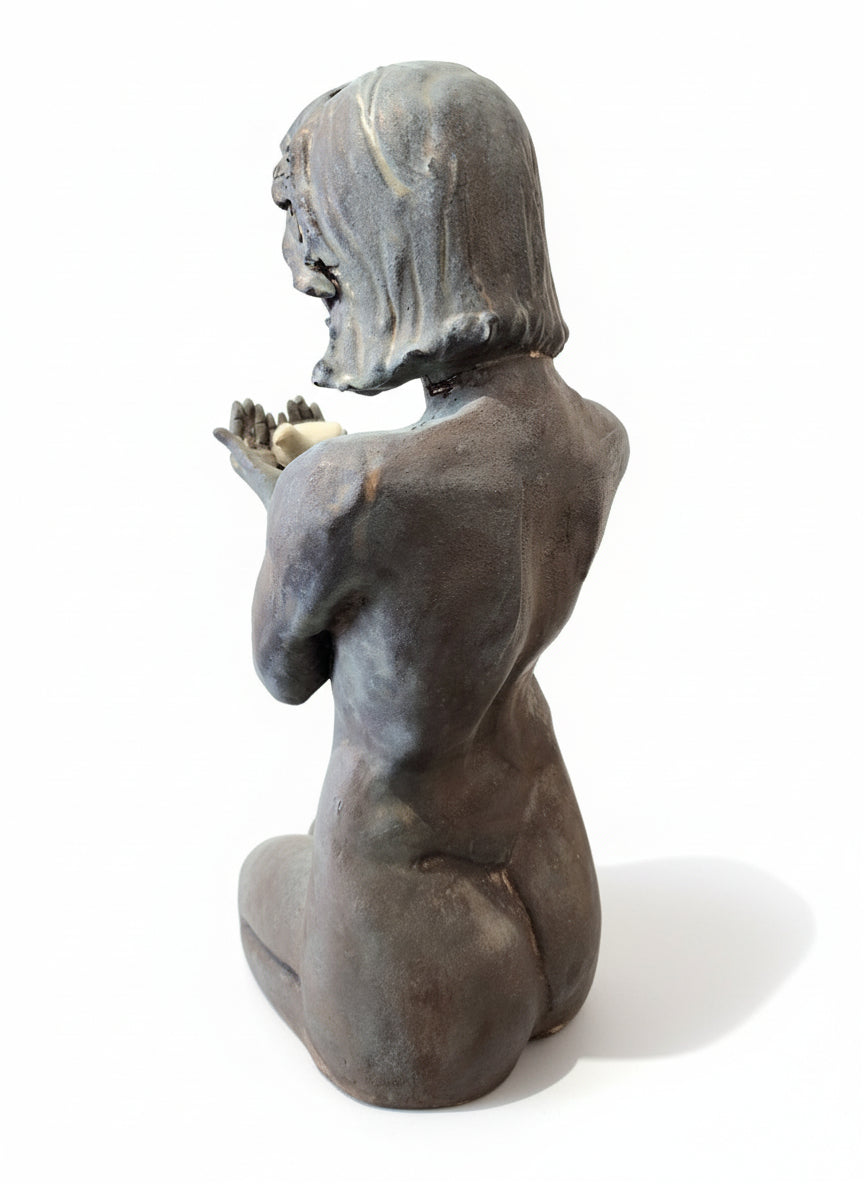 Bird Lady - Hands Out