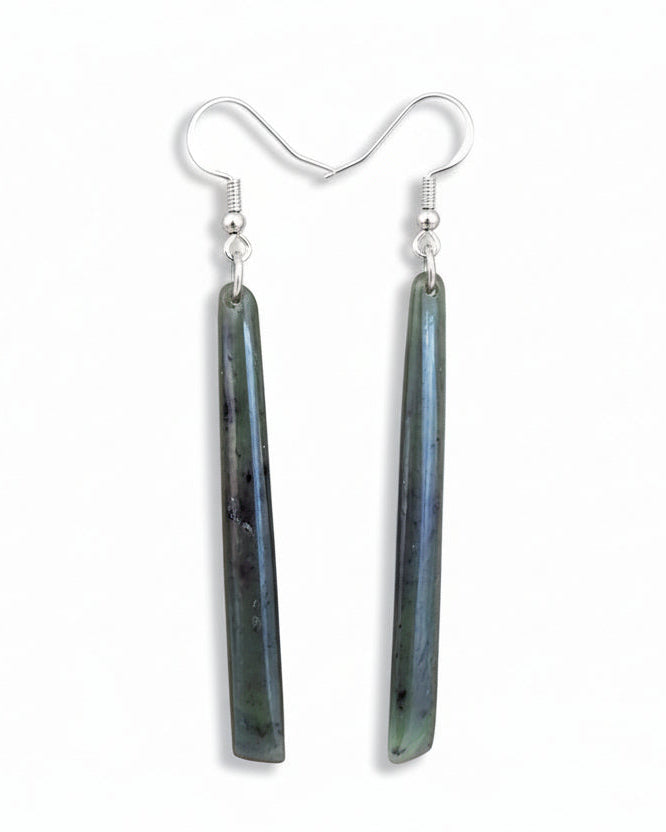 Pounamu Drop Earrings