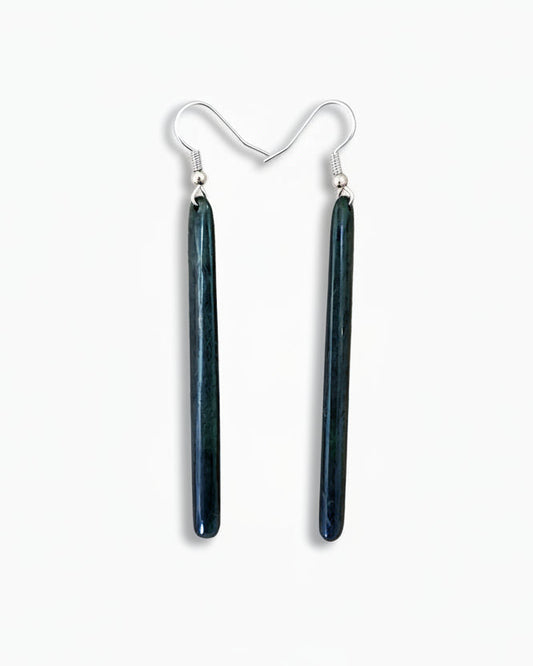 Pounamu Long Elegant Earrings