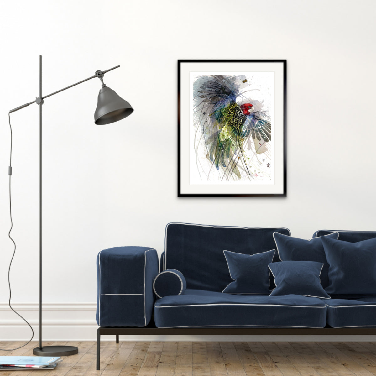 Winter Spark - The Rosella - Original Painting