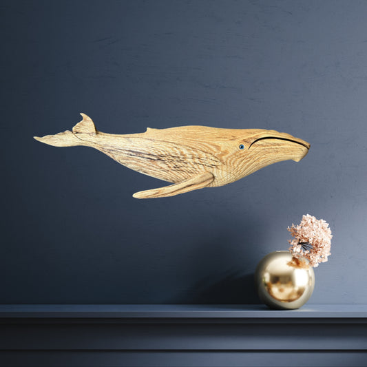 Humpback Whale in Oak