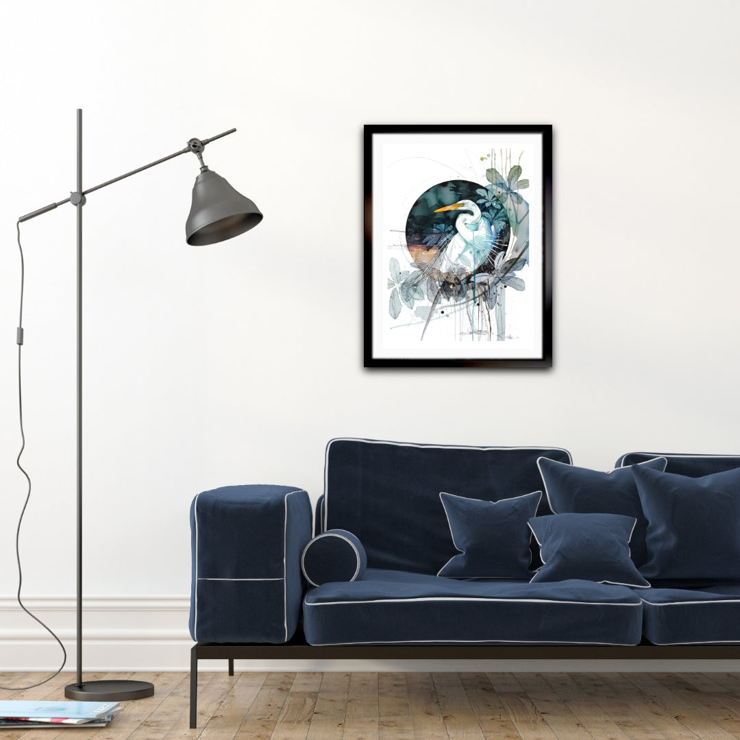 Kōtuku Midnight - Original Painting