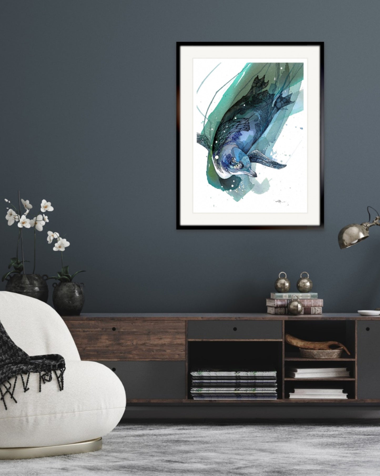 Little Blue Penguin - Original Painting