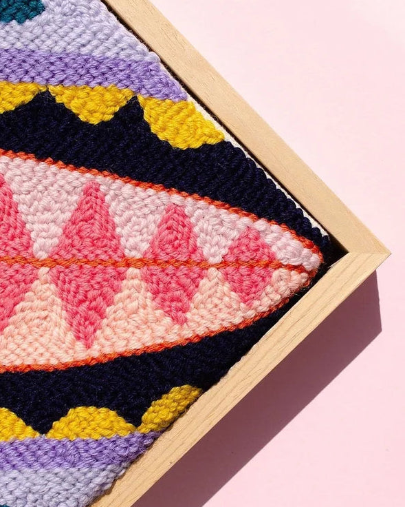 Foufou / Floral Head-Dress - Punch Needle