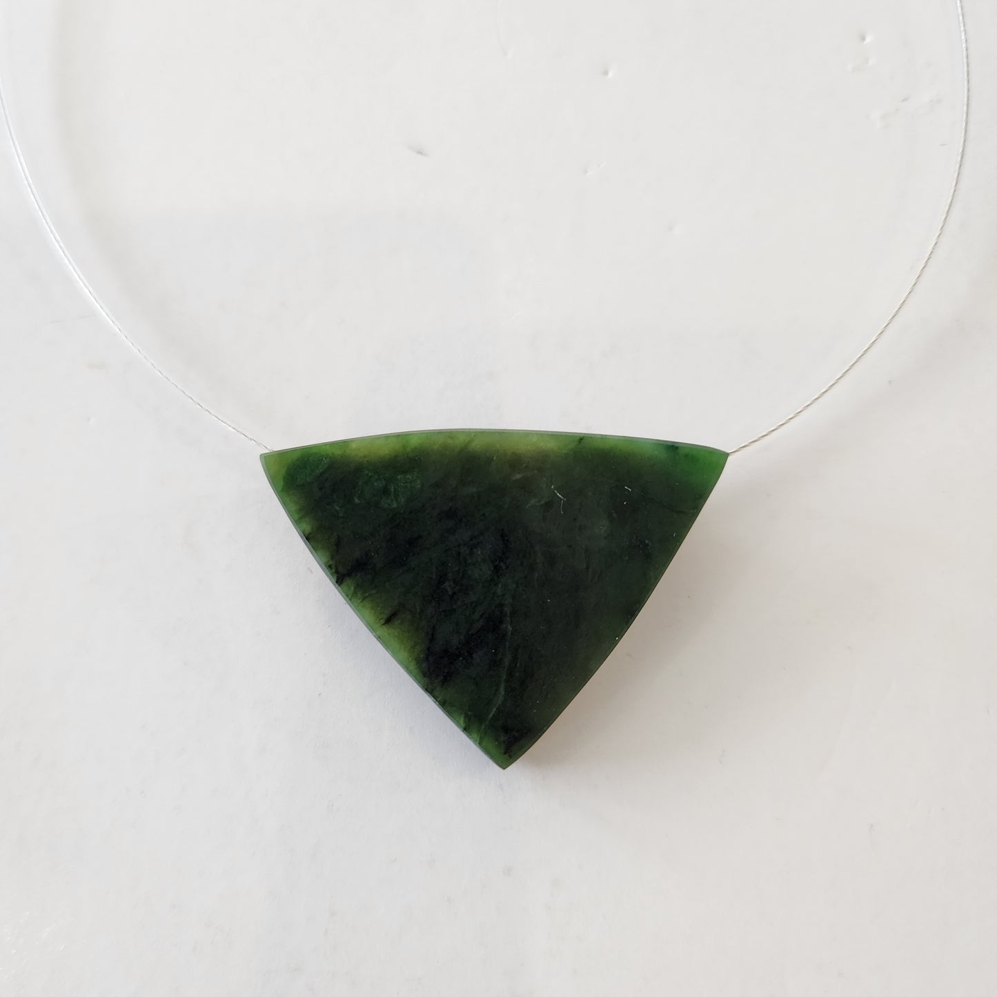 Freeform Pendant - Greenstone