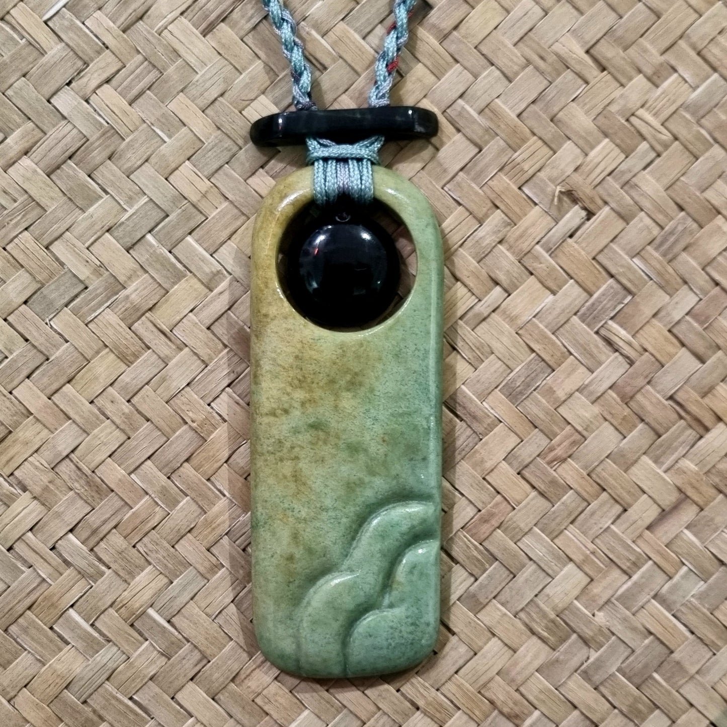 Peace Doves and Bell- Pounamu