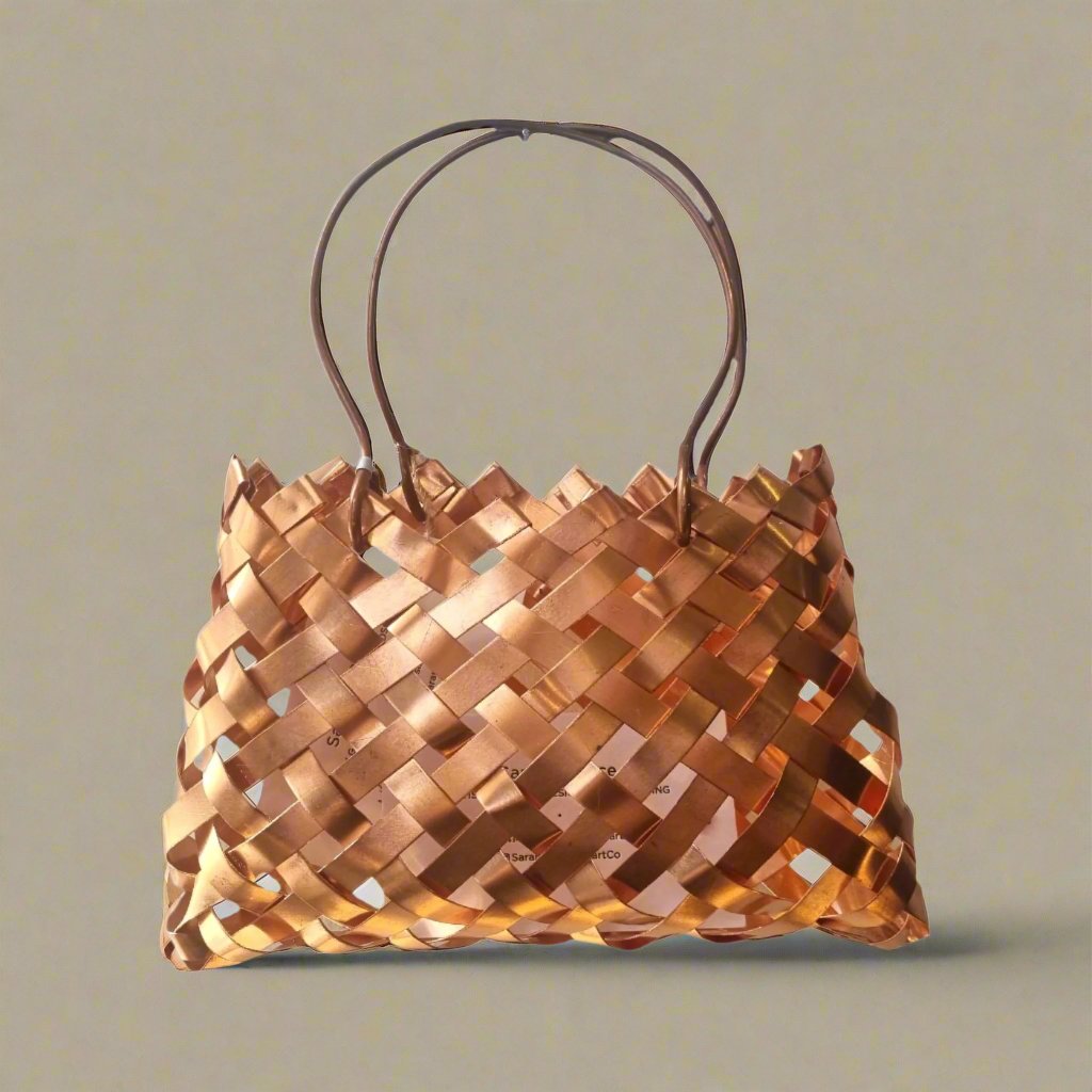 Woven Copper Kete Small