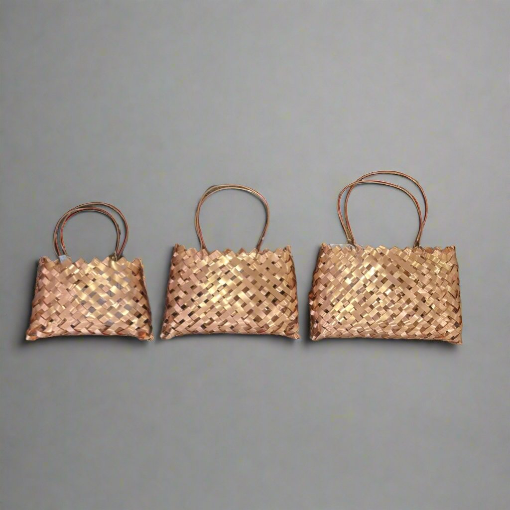 Woven Copper Kete Small