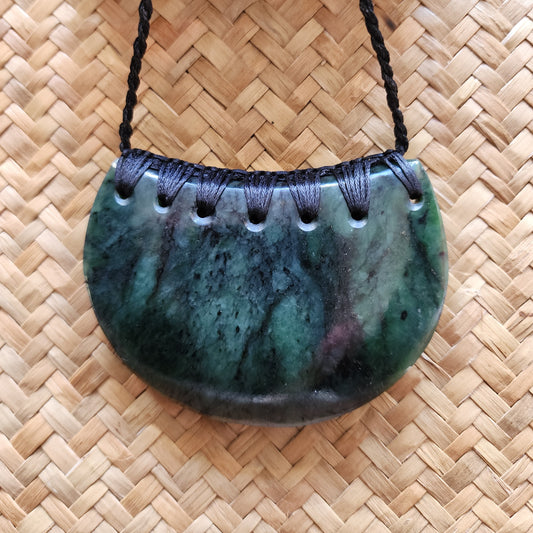 Bound Breastplate Pounamu