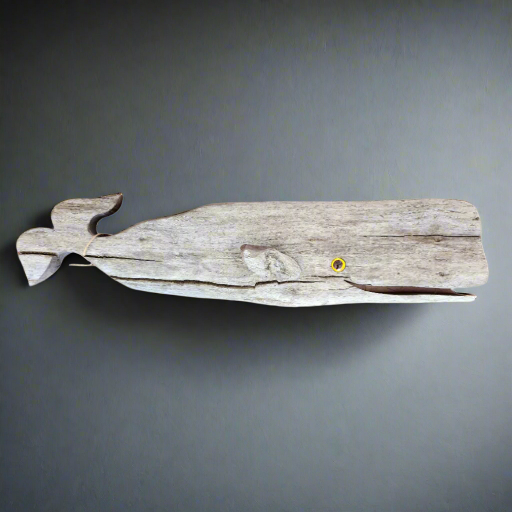 Driftwood Whale Walnut