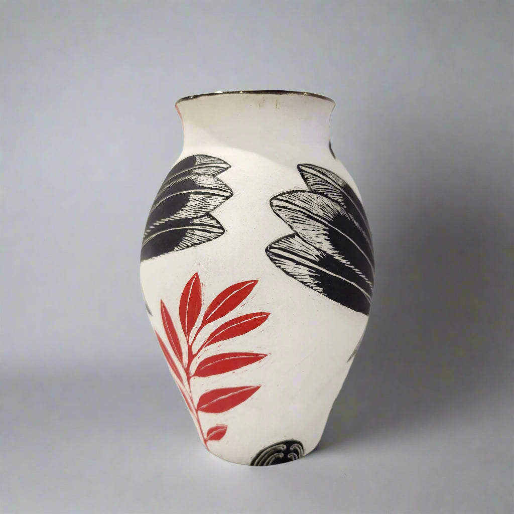 Aroha Tuis - Small Vase