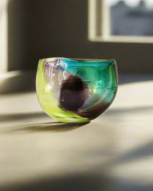 Gem Glass Bowl Emerald