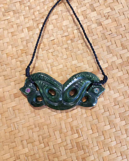 Breastplate Manaia Pounamu Pendant