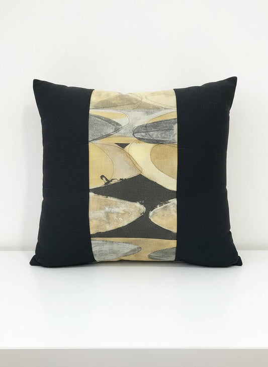 Flare Cushion in Black