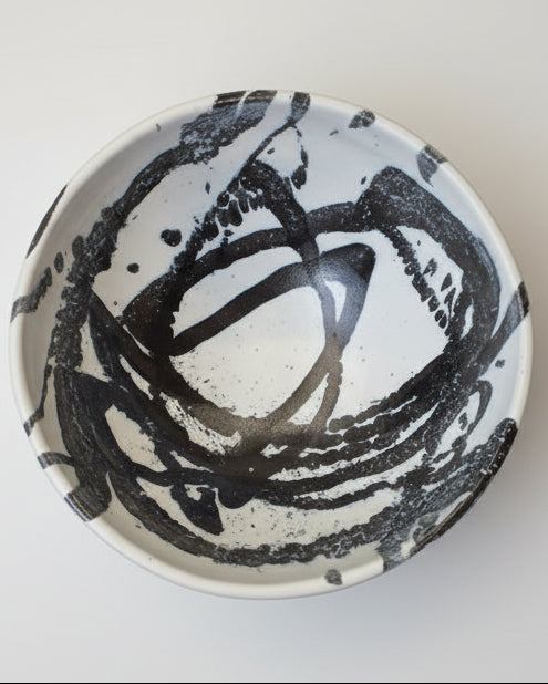 Black Splash Bowls - Medium