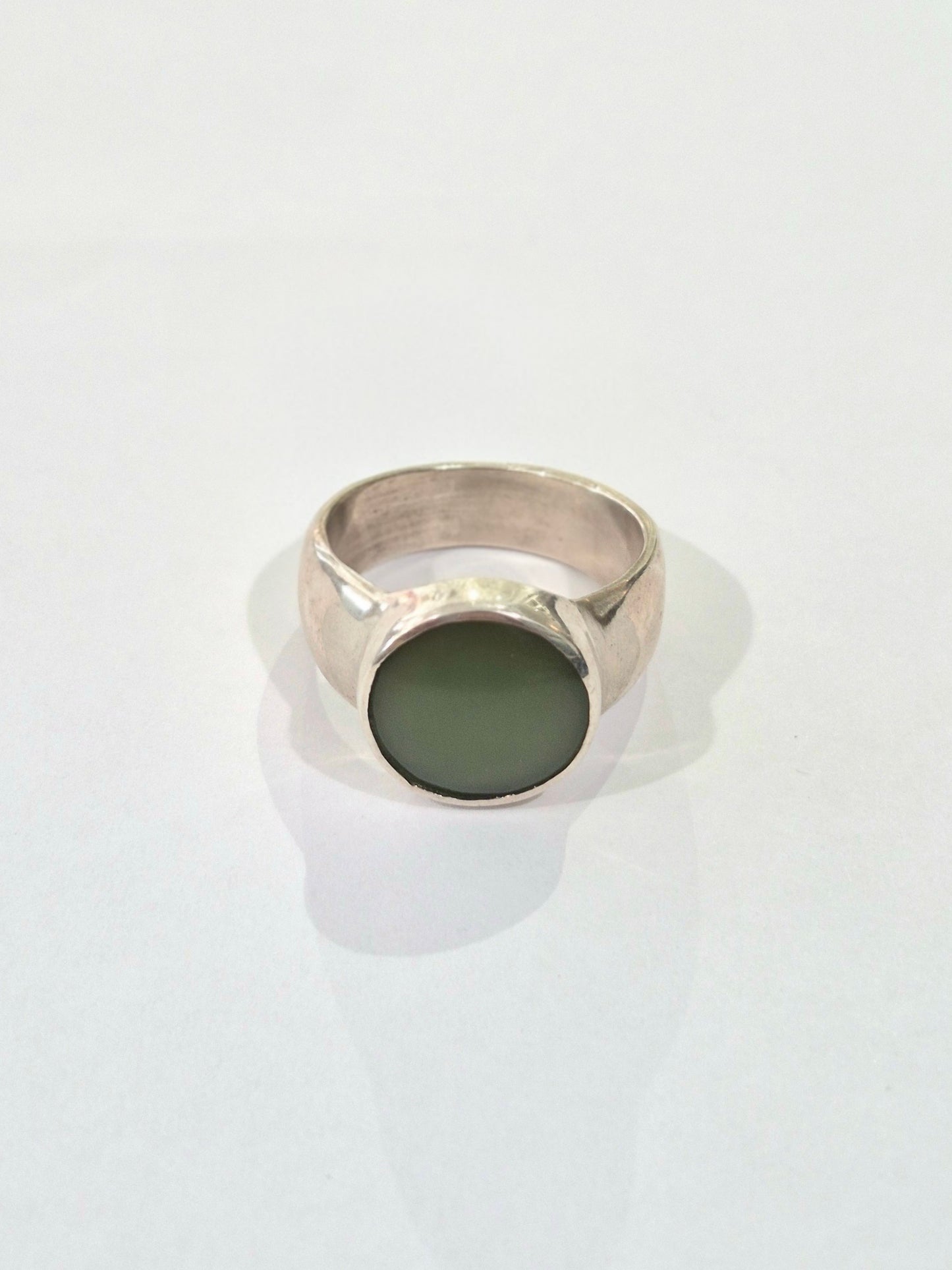 Pounamu Round Ring
