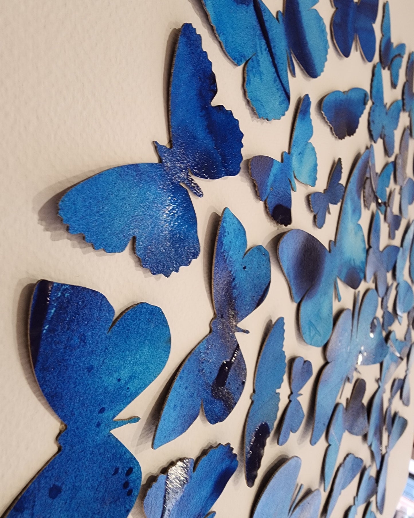 Blue Butterflies - Original Painting