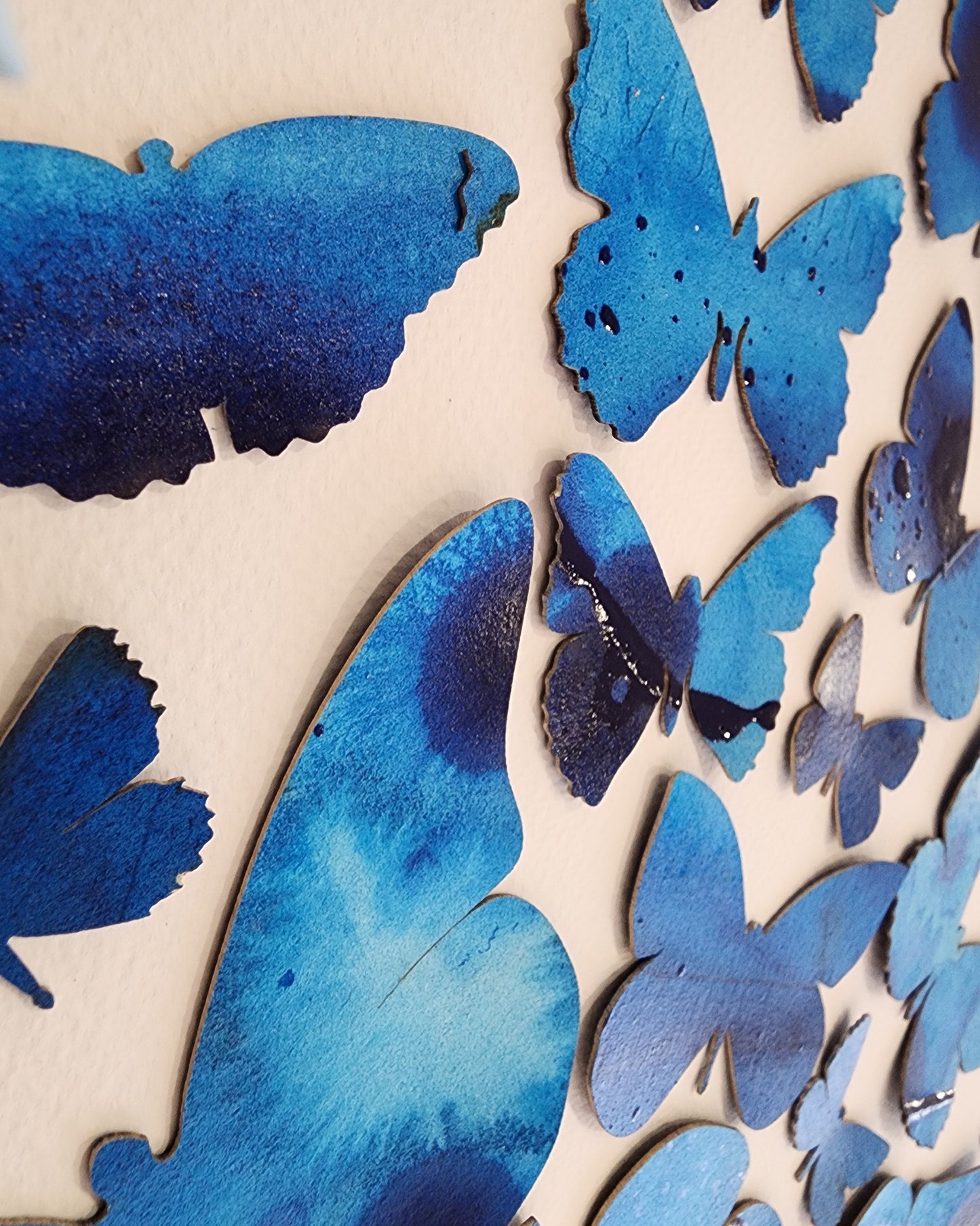 Blue Butterflies - Original Painting