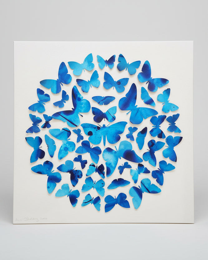 Blue Butterflies - Original Painting