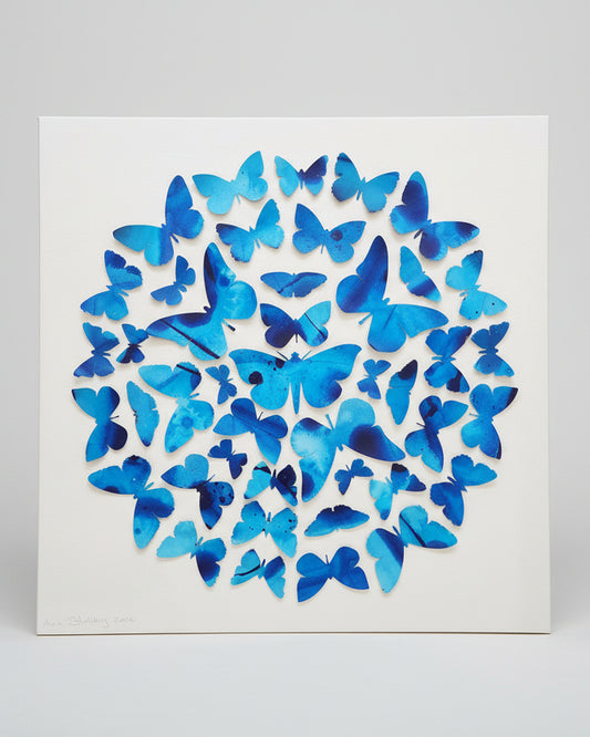 Blue Butterflies - Original Painting