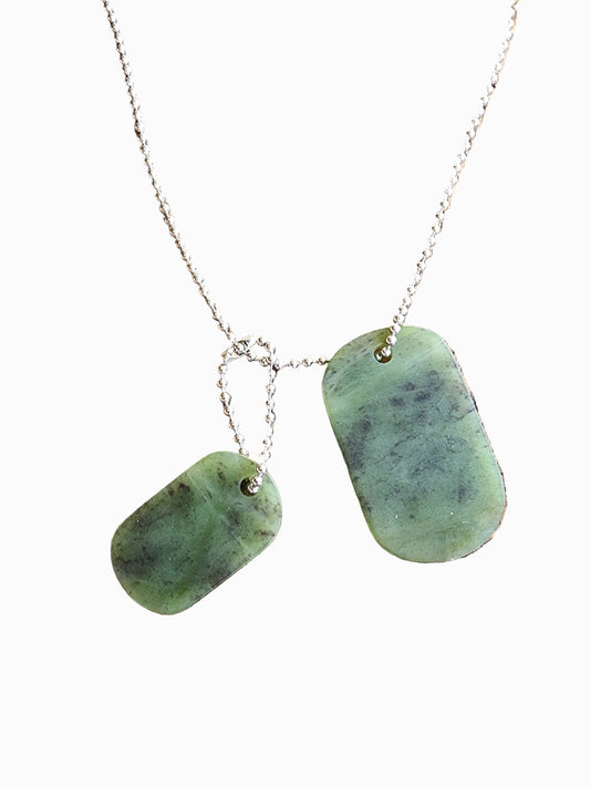 Pounamu Dog Tags Pendant