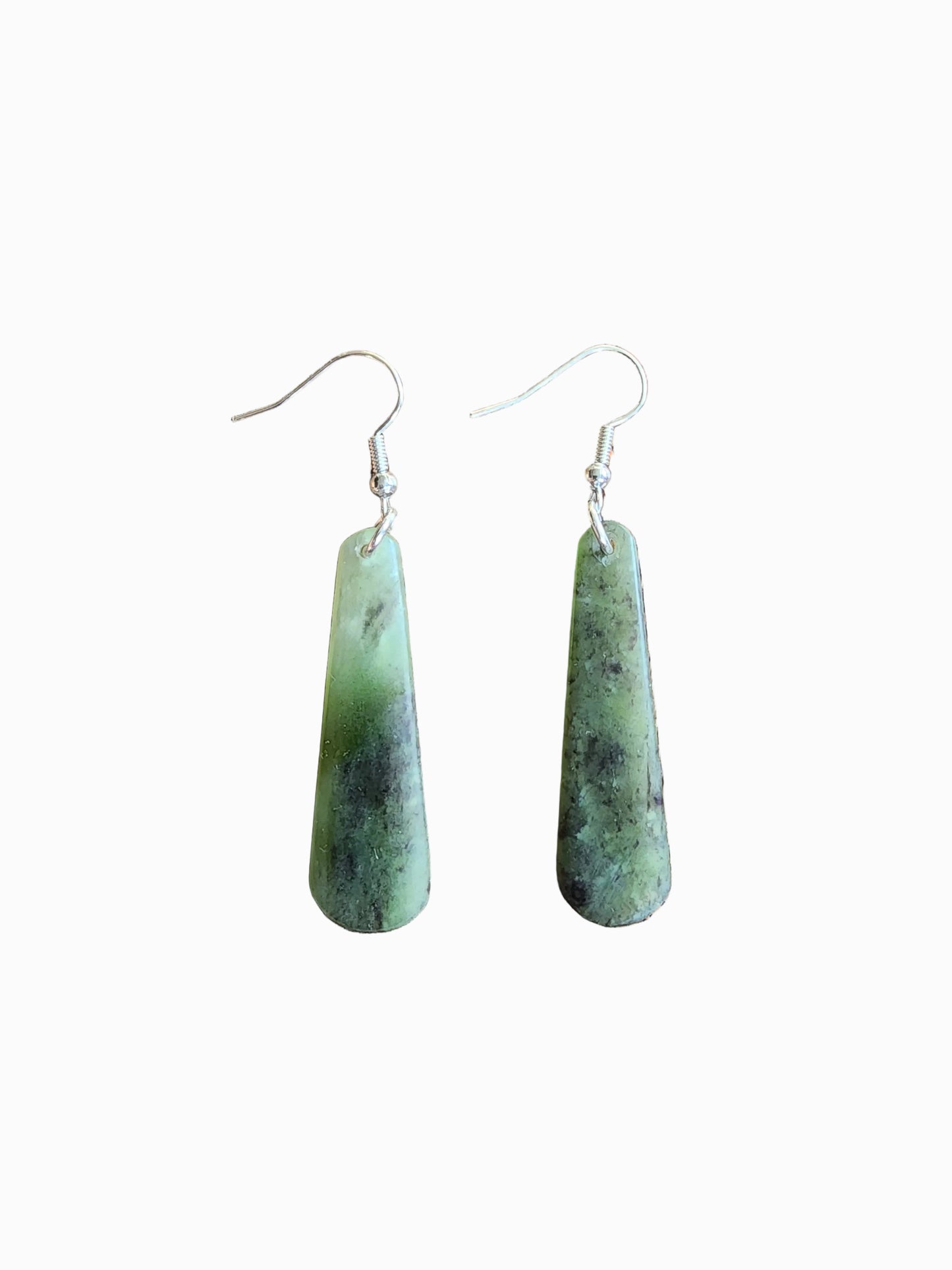 Medium Pounamu Drop Earrings