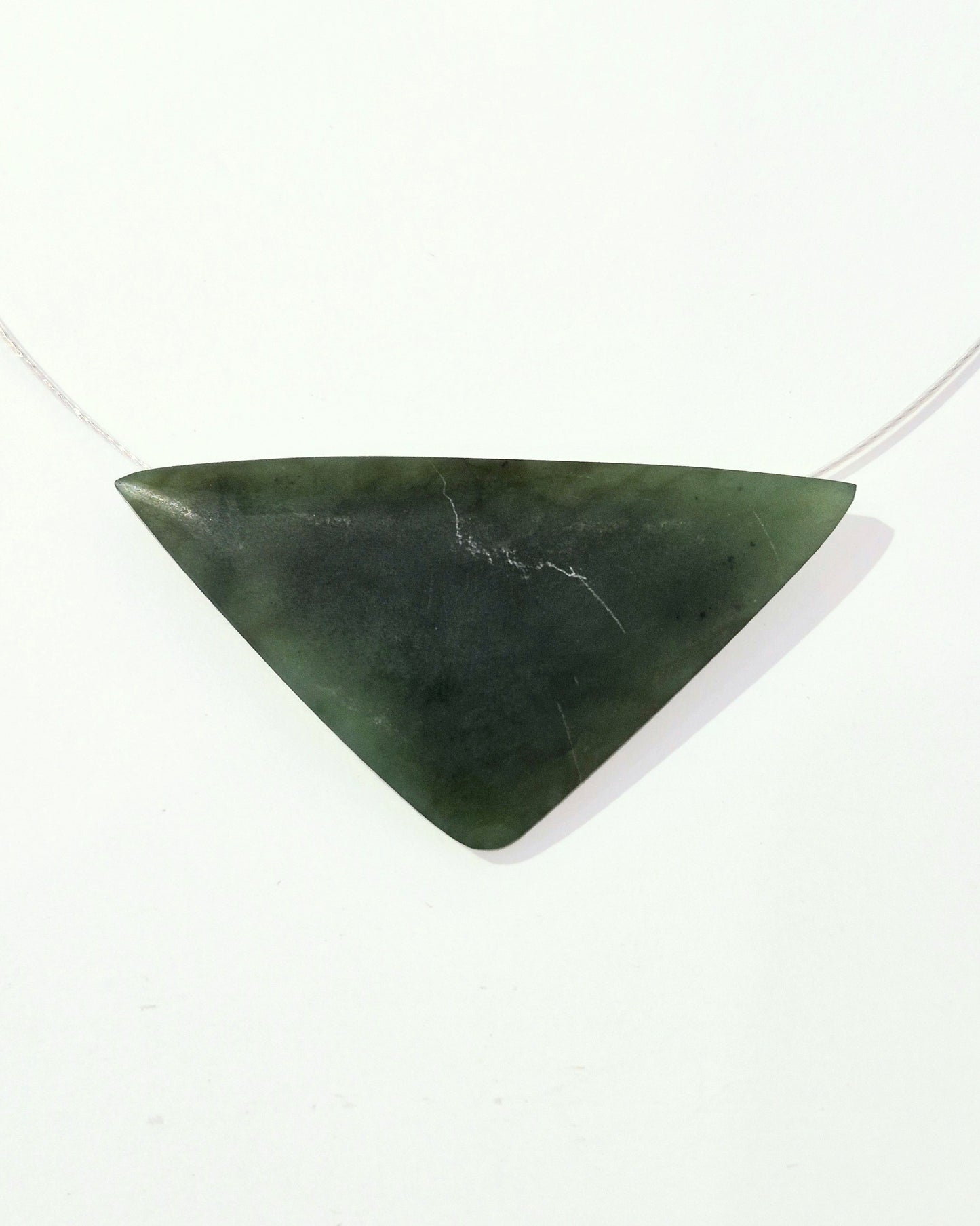 Freeform Pendant - Greenstone